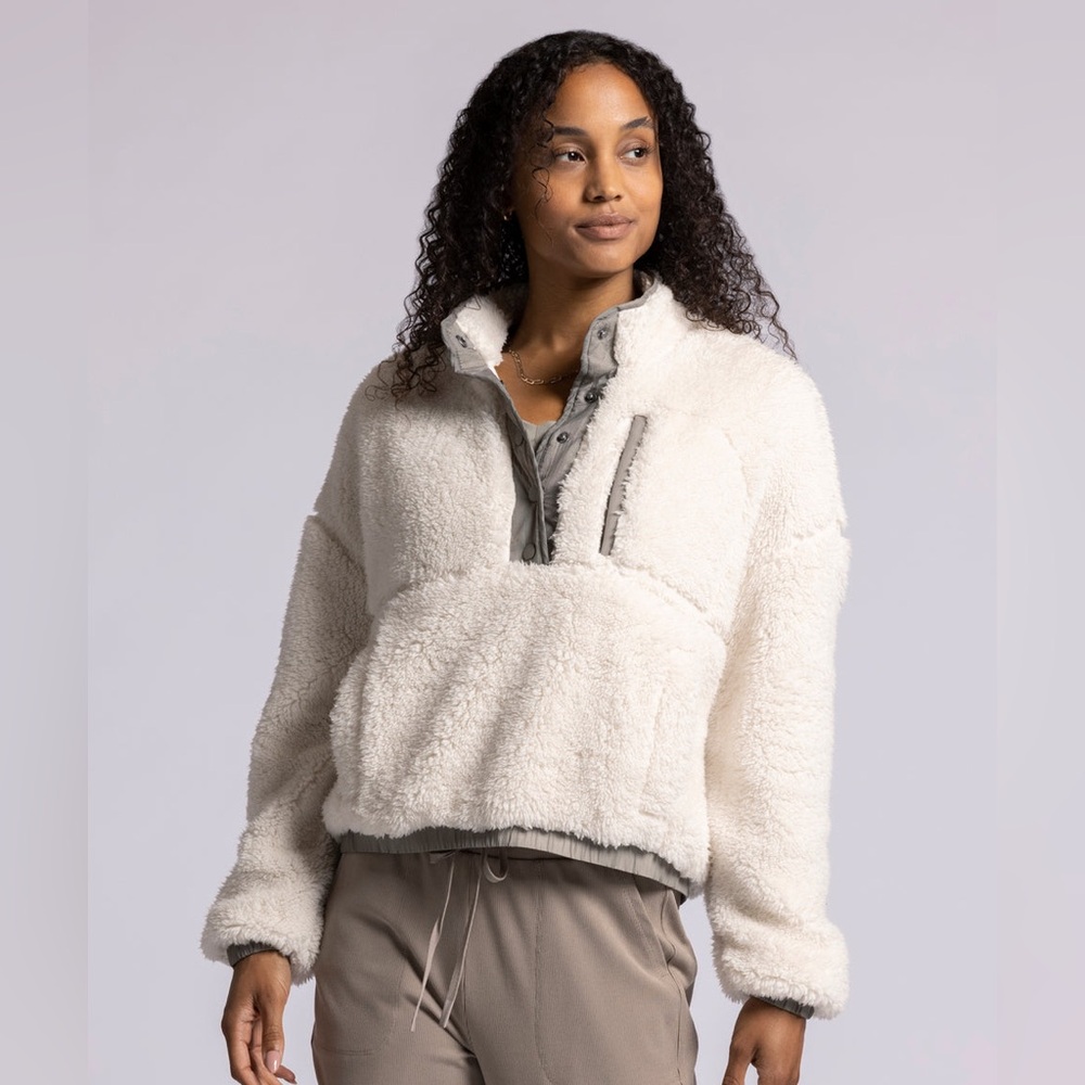 Thread & Supply Reece Pullover - Vetiver - Size Large